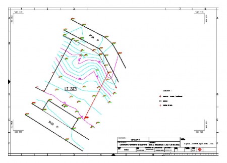 Exemplo de Levantamento Topográfico